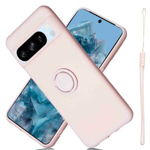 AnrekPixel 6A 5G au Softbank �P�[�X �Ή� �V���R�� �����O�P�[�X�i�s���N�j�\�t�g�o���N �s�N�Z��6a 5g ���^ �_�� TPU�ی�J�o�[ �Ռ��z�� 360�x��] �ԍڃz���_�[�@�\ �g�уP�[�X �\�t�g�J�o�[ pixel6a 