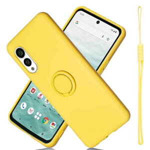Anrekarrows N F-51C docomo �P�[�X �Ή� �V���R�� �����O�P�[�X�i�C�G���[�j�A���[�Yn �h�R��f51c ���^ �_�� TPU�ی�J�o�[ �Ռ��z�� 360�x��] �ԍڃz���_�[�@�\ �g�уP�[�X �\�t�g�J�o�[ �x�m��f51c Ye