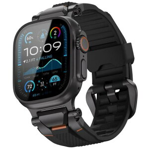 ULTIMAL �E�H�b�` �o���h for Apple Watch Ultra 3/2/1�Ή� 49mm/46mm/45mm/44mm �����Y���f���A�V���R���o���h�ɑϋv���̂���X�e�����X�X�`�[���o�b�N���t���BApple Watch Ultra 3/2/1�V���[�Y�����11/10/9/8/7/6/5/