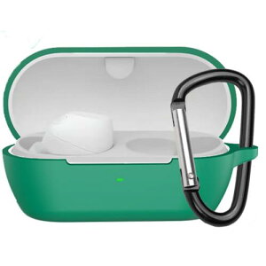 BUITFOU For Sony WF-C710N �P�[�X �\�j�[ WF-C710N �ی�J�o�[ �_�炩�� �V���R���� �����h�~ �L�Y�h�~ �ϏՌ� �h�o �y�� �����[�d�\ �J���r�i�t�� �����h�~(�O���[��)