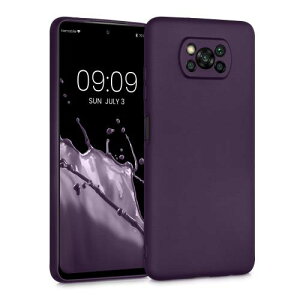 kwmobile �X�}�z�P�[�X Xiaomi Poco X3 NFC/Poco X3 Pro�Ή� �P�[�X - �X�}�[�g�t�H�� �J�o�[ TPU�ی� ���^���b�N ���^���b�N�p�[�v��