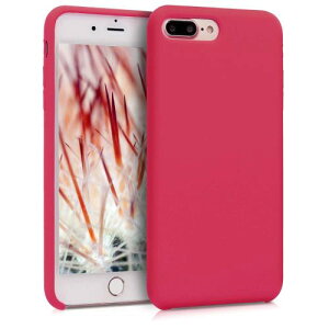 kwmobile �X�}�z�P�[�X Apple iPhone 7 Plus/iPhone 8 Plus�Ή� �P�[�X - TPU ���L�b�h �V���R�� �J�o�[ - �ϏՌ� ���h�~ �T���T�� Case