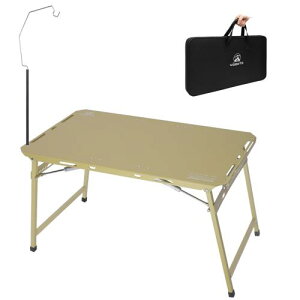 YOGOTO AEghA  ܂肽݃e[u 75×40cm y RpNg A~ ^|[t [ܕt BBQ Lv sNjbN AEghA (J[LF)