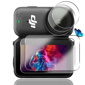 2+2Zbg Ή DJI Osmo Nano KXtB + JtB {Ɏq dx9H Ή DJI IYNano tB KX t یtB 3D TouchΉ Aߗ ACA[ A0.26mm