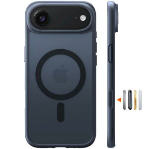 TORRAS iPhone Air �p�P�[�X �ČR�i���ϏՌ��E�����\Magsafe�Ή��w��h�~ ���ϖh�~ �ČR�ی�H�w �}�O�l�b�g���� �Ռ��z�� ��� �J�����R���g���[���{�^���t�� �X�g���b�v�z�[�� ������ Guardian-Mag 