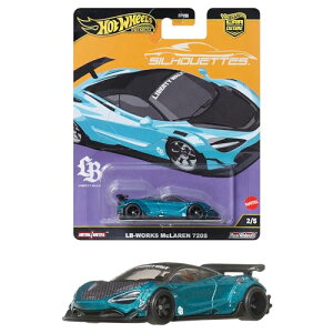 ホットウィール(Hot Wheels) カーカルチャー シルエット リバティワークス マクラーレン 720S 乗り物おもちゃ ミニカー 3歳から グリーン JBK47