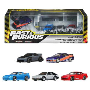 ホットウィール(Hot Wheels) プレミアム ワイルド・スピード TOKYO DRIFT 乗り物おもちゃ ミニカー 5台入り 3歳から マルチ JFL99