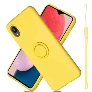 Anrek���񂽂�X�}�z3 Y!mobile A205KC Sumaho3 �P�[�X �Ή� �V���R�� �����O�P�[�X�i�C�G���[�j���Z�� ���񂽂�X�}�z3 ���C���o�C��a205kc ���^ �_�� TPU�ی�J�o�[ �Ռ��z�� 360�x��] �ԍڃz���_�[�@