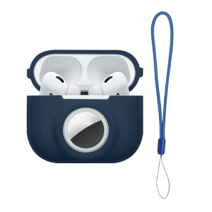 kwmobile �C���z���P�[�X Apple Airpods Pro 2�Ή� �P�[�X - �J���r�i �����h�~ �����h�~ �V���R�� ���F