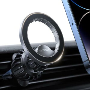 Lamicall MagSafe対応 車載 スマホホルダー : マグセーフ 車 ホルダー マグネット スマホスタンド エアコン 吹き出し口 iphone 車載ホルダー magsafe car mount 360度