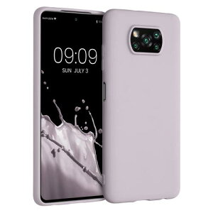 kwmobile �X�}�z�P�[�X Xiaomi Poco X3 NFC/Poco X3 Pro�Ή� �P�[�X - �ϏՌ� ����~�� �\�t�g TPU �V���R�� - �p�[�v�� �N���E�h
