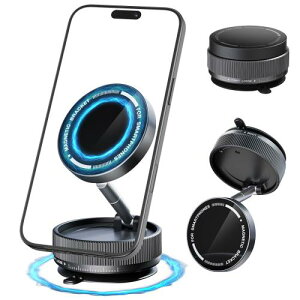 EVADA ͎C^X}zX^h ԍ/ƒ/W/s@p 360°R h~ iPhone/AndroidΉ ͋z hsv ItBXłg X}[gtHz_[ (Black)