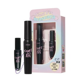 ETUDE [エチュード] カールフィックスマスカラ マスカラ ウォータープルーフ カールキープ (ミニキーチェーンセットボリュームブラック)