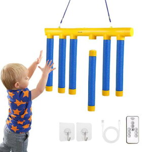 aninako 反射神経 トレーニング おもちゃ キャッチスティックゲーム スティックチャレンジ 動体視力 反応力トレーニング 集中力 三段階の速度調整 USB充電 フック付き リモコン付属モデル 親