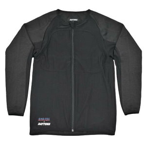 デイトナ(Daytona) バイク インナーウェア(プロテクター別売) メッシュ 耐切創(HPPE)/ストレッチ生地 耐切創スリムフィットインナープロテクター DP-001 ブラック XLサイズ 41857