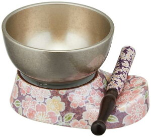 サンメニー ミニ おりん セット 本格 有田焼 2.5寸 日本製 りん 仏壇りん 現代 仏具 小さい 可愛い 鈴音 飛花 スノーホワイト 毎日のお供え お参りに 手元供養 ペット 供養 狭い スペース にも