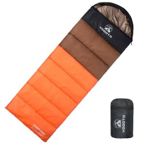 YOGOTO 寝袋 グラフェン シュラフ 軽量 オールシーズン 耐寒 抗菌 210T撥水耐裂 封筒型 連結可 快適温度1kg5℃ 1.5kg0℃ 2kg-10℃ コンパクト 中綿 簡単収納 収納パック付 キャンプ アウトドア 登山