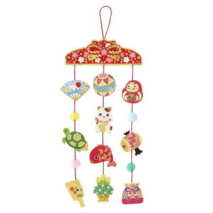 サンリオ 和風 クリスマスカード メッセージカード つるし飾り グリーティングカード 海外輸送可 JXJ 13-3 SANRIO 521418