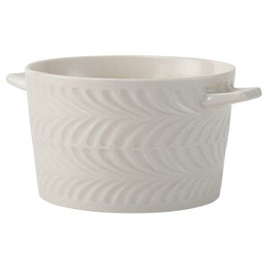 波佐見焼 グラタン皿 耐熱陶器 容量約375ml オーブンウェア ローズマリー アイボリー 電子レンジ可 食洗器対応 オーブン対応 24662