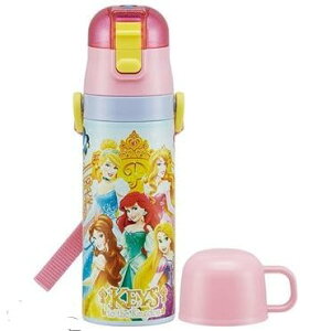 �X�P�[�^�[(Skater) �q���p �X�e�����X ���� 2way ������ 470ml �R�b�v���� 430ml �f�B�Y�j�[�v�����Z�X �q���ɗD�����y�ʃ^�C�v ���̎q �ۉ��E�ۗ� waterbottle �X�|�[�c�{�g�� ���킢�� �L�b�Y �q�� 