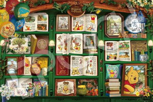 G|bN 1000s[X WO\[pY fBYj[ Bookshelf/Winnie the Pooh (ubNVFt/܂̃v[j pYfR[V R[W i50×75cmj 97-802 ̂t wt fR[V