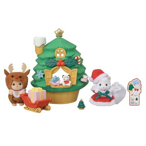 VojAt@~[ V[Yi ԂT^̃NX}Xc[nEX Z-214 ST}[NF 3Έȏ  h[nEX Sylvanian Families G|bN EPOCH