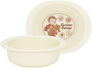 スケーター(Skater) ベビー食器 小鉢 子供用 5ヵ月頃~ 抗菌 プラスチック製 290ml おさるのジョージ XP24AG-A