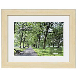 ナカバヤシ 樹脂製写真額 2L判 ナチュラル F-SP-101-N