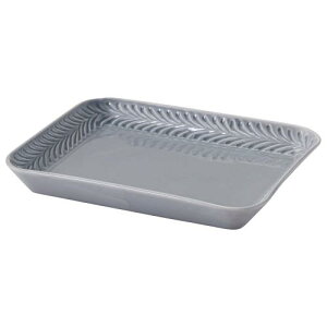 波佐見焼 グラタン皿 耐熱陶器 容量約400ml オーブンウェア ローズマリー グレー 電子レンジ可 食洗器対応 オーブン対応 24669