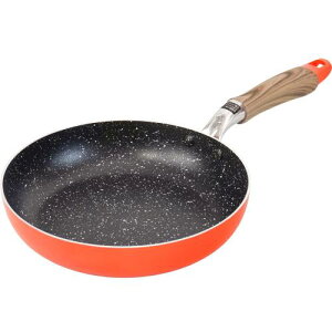 和平フレイズ 軽い フライパン 20cm がーべら IH対応 ガス オムレツ 目玉焼き オレンジ PFOAフリー ふっ素樹脂加工 リリフル RB-3225