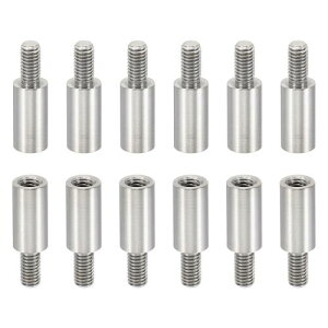 PATIKIL 12 M3X^hIt M3 11+6mmXy[T[X^hIt XeX lWtX^hItLbg 3 mm ID 5mm ODgbNXEIXXbhA_v^[ H PCB RCh[ }U[{[