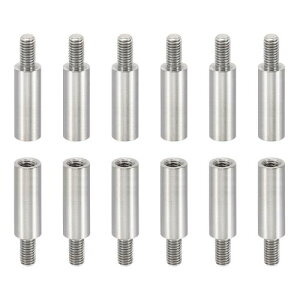 PATIKIL 12 M3X^hIt M3 14+6mmXy[T[X^hIt XeX lWtX^hItLbg 3 mm ID 5mm ODgbNXEXXbhA_v^[ H PCB RCh[ }U[{[