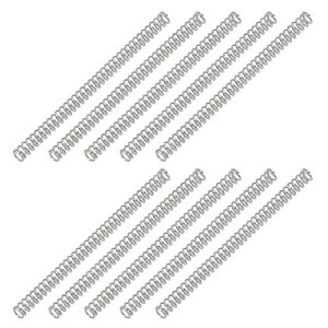 PATIKIL ���k�΂� 0.3x2x30 mm �X�v�����O �����o�l 304�X�e�����X�| �@�B�������o�l �H�� DIY�v���W�F�N�g �C���p 10��