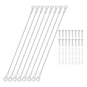PATIKIL C[ ZLeB C[[v lWEACbgt XeX ]|h~ h~ ݂艺 Xe[WCgŒp 1.5mm x 20cm 8{Zbg
