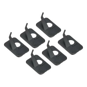 PATIKIL アローレスト 6個入りのプラスチック製粘着式アーチェリーアローサポート 右手用コンパウンドリカーブボウ向け