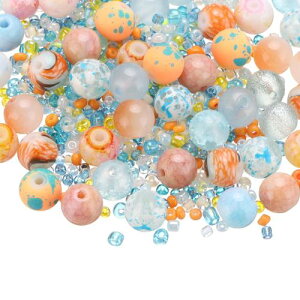 PATIKIL 2-8mm A\[ebhKXr[Y NbN荻ۃr[Y ȃ[sAXy[T[V[hr[Y ΃CLODIYuXbgNtglbNXp̌to