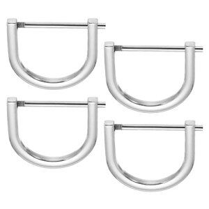 PATIKIL 32mm DO˂݃VbN 4 z[XV[U^DO~`obN zL[`F[J[ANZT[Ntgpi Vo[