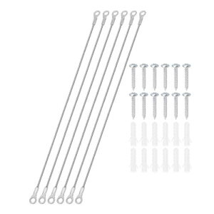 PATIKIL C[ ZLeB C[[v lWEACbgt XeX ]|h~ h~ ݂艺 Xe[WCgŒp 2mm x 30cm 6{Zbg