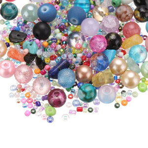 PATIKIL 2-8mm A\[ebhKXr[Y NbN荻ۃr[Yȃ[sAXy[T[V[hr[YoN ΃CLODIYuXbgNtglbNX }`