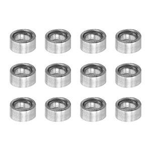 PATIKIL M4X`[Xy[T[ 12 ^Xy[T[ X`[4mm ID x 6mm OD x 3 mm L Yf|Xy[T[XN[X^hItEh 1/6in܂M4XN[{gp