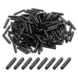 PATIKIL 1.5mm/0.06 PVC�G���h�L���b�v�A144��PVC�J�o�[ �t���L�V�u���X�N�����[�X���b�h�v���e�N�^�[�L���b�v�J�o�[ �{���g�v���e�N�^�[ �X�N�����[�G���h�{���g�`���[�u���b�h�p�A��