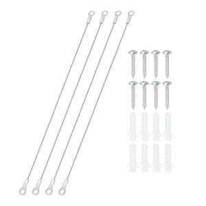 PATIKIL C[ ZLeB C[[v lWEACbgt XeX ]|h~ h~ ݂艺 Xe[WCgŒp 1.5mm x 30cm 4{Zbg