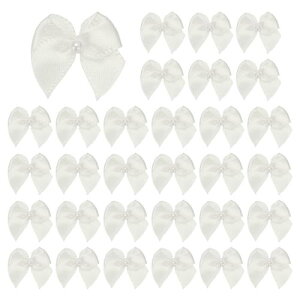 PATIKIL 30�� �~�j���{���{�E �ԃp�[�� �D���t���A�b�v���P�����i DIY�N���t�g �E�F�f�B���O �N���X�}�X �X�N�� �b�v�u�b�L���O�p�i�z���C�g 0.08 x 0.09�j