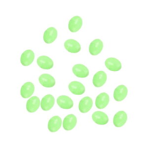 PATIKIL 7x5mm ~iXނr[Y 200 \tg vX`bN O[ނa  Or[h ^bNc[ ȉ~` O[