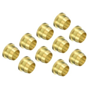 PATIKIL 6 mm�`���[�u�O�a �^�J���k�X���[�u�t�F���[�� 10�� �^�J���k�p��l�ߍ��킹�L�b�g