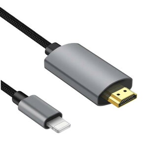 2025 MFiFؕiiPhone hdmiϊP[u 2M CgjO HDMIϊP[u Digital AVϊA_v^ iPhone/^ubgero lightning HDMIڑP[u d