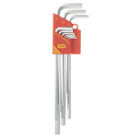 トネ(TONE) ロング六角棒L形レンチセット ALB900 インチ 内容9点