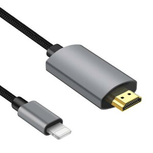 2025 MFiFؕiiPhone hdmiϊP[u 2.5M CgjO HDMIϊP[u Digital AVϊA_v^ iPhone/^ubgero lightning HDMIڑP[u d