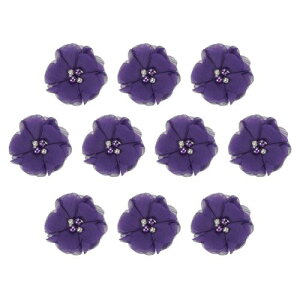 PATIKIL 2�V�t�H���t�����[ 10�� �t�@�u���b�N�t�����[�h�J�A�b�v���P�����i ���C���X�g�[���p�[���t�� DIY�N���t�g �E�F�f�B���O�w�b�h�o���h �p�[�e�B�[���� �_�[�N�p�[�v��