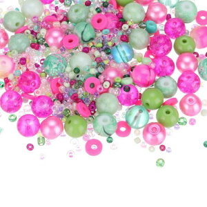 PATIKIL 2-8mm A\[ebhKXr[Y NbN荻ۃr[Y ȃ[sAXy[T[V[hr[Y ΃CLODIYuXbgNtgp̌toN _[N[